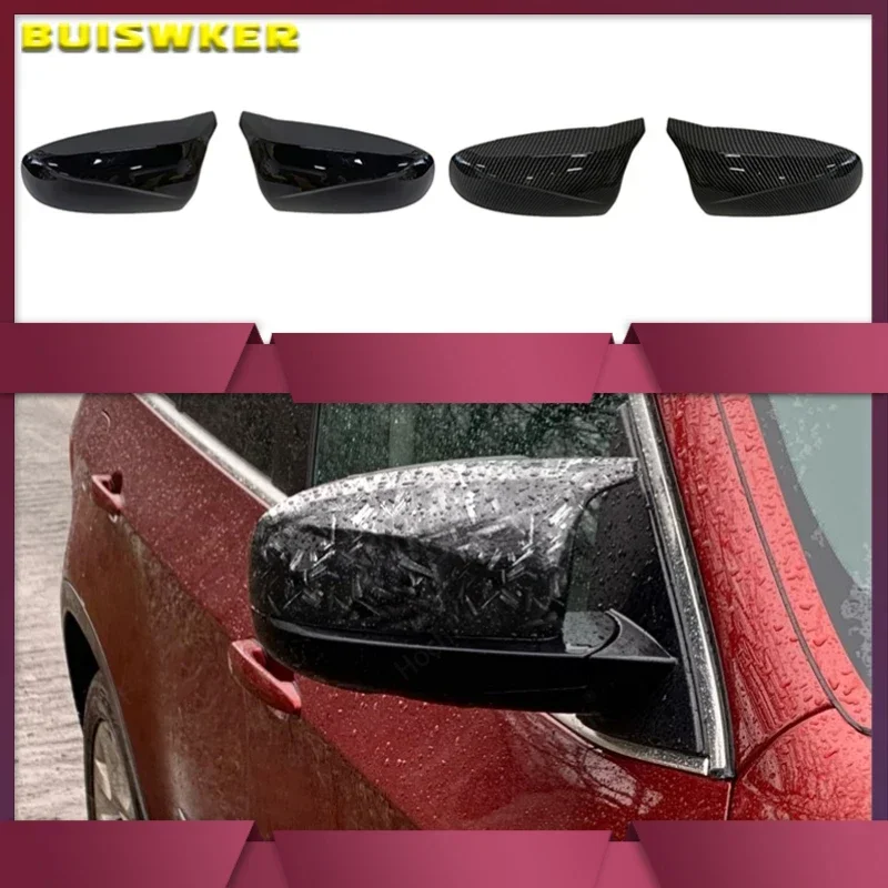 

2 шт., зеркальные колпачки из углеродного волокна для BMW X5 E70 X6 E71 2008-2013