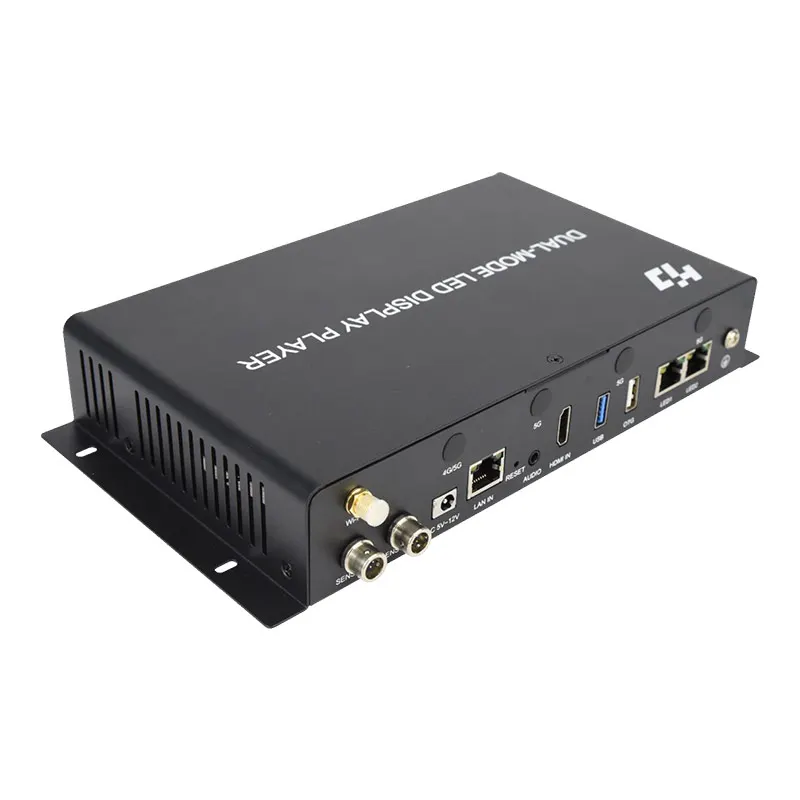 Huidu A4L LED Display Multimedia Player HD-A4L HD-A4 Upgraded Version Supporting Multi-Terminal Control Standard 2.4GHz Wi-Fi