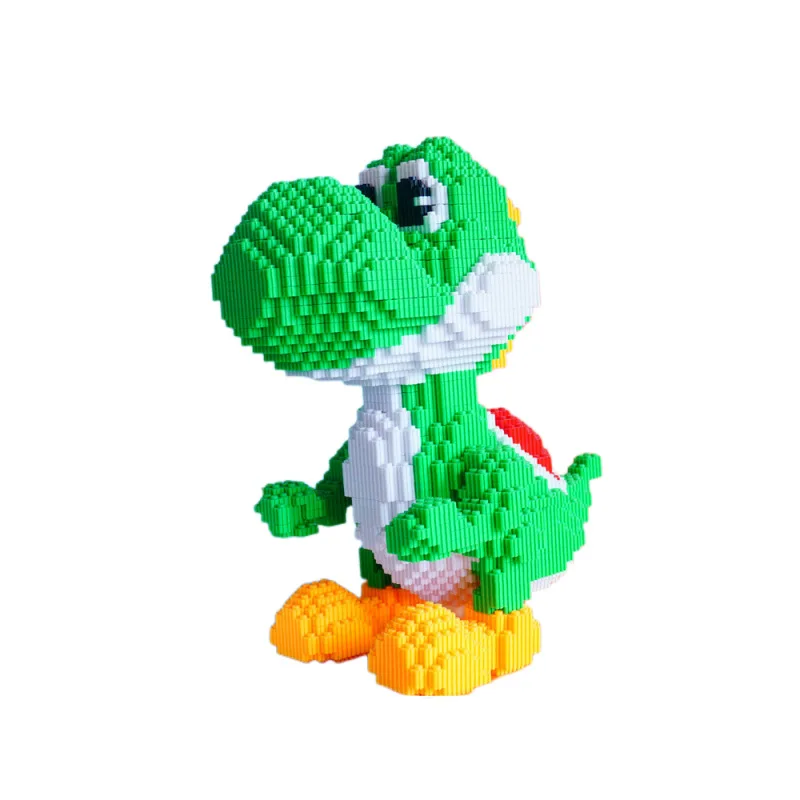 New Disney Building Blocks Dinosaur Boys Small Particle Puzzle Toys For Children, High Difficulty Ornament Gifts 6