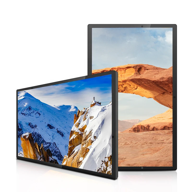 

Indoor Commercial Lcd Led Monitor Display Screen 55" Advertising Machine Wall Mounted For Shopping Mall