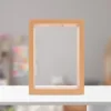 Wooden Money Bank Picture Frame Decorative Coin Bank 7 inch Shadow Box Money Saver Box Clear Money Jar for Adults Money Savi 5