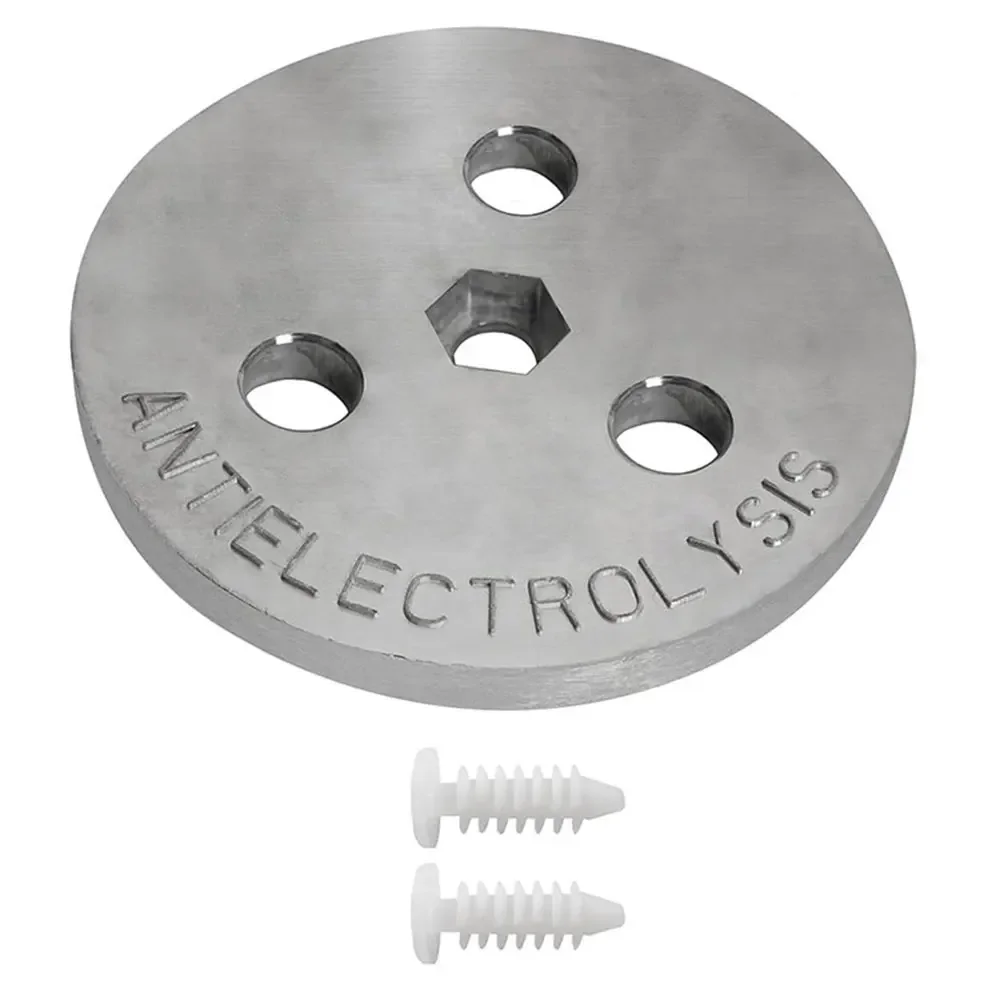 Pool Skimmer Zinc Anode Weight Plate Anti-Electrolysis Weight Pool Skimmer Basket Weight Keep Your Skimmer Basket in Place