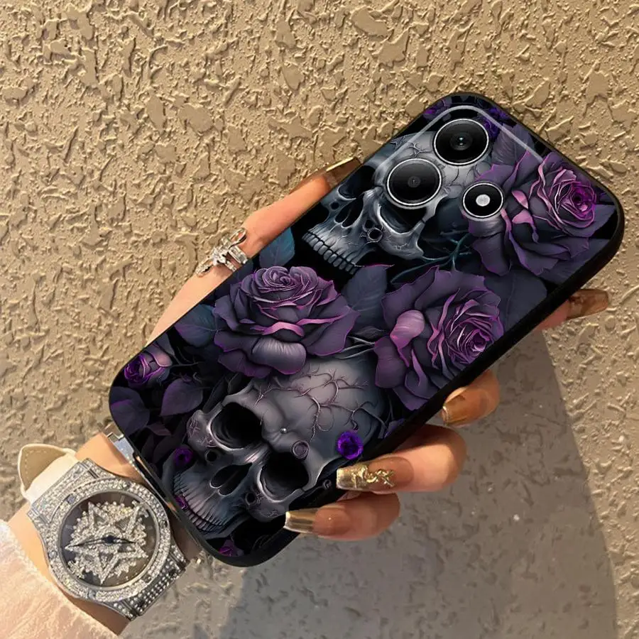 Fashion Pink Skull Phone Cover Case
