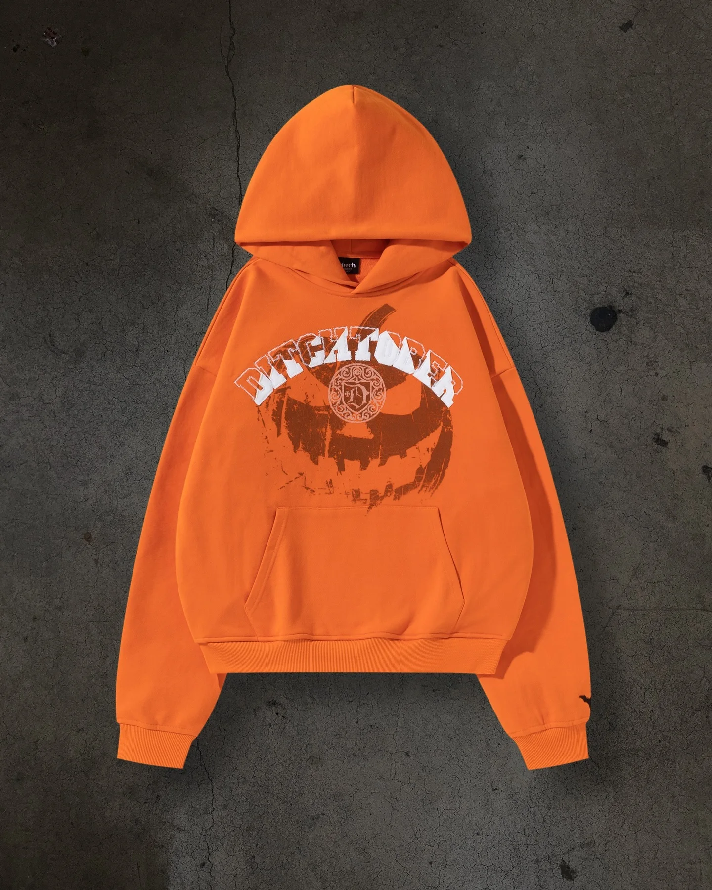 Sudadera Con Capucha Gótica Para Hombre - Estampado De Calabaza Halloween, Estilo Y2K Punk | Para Otoño E Invierno