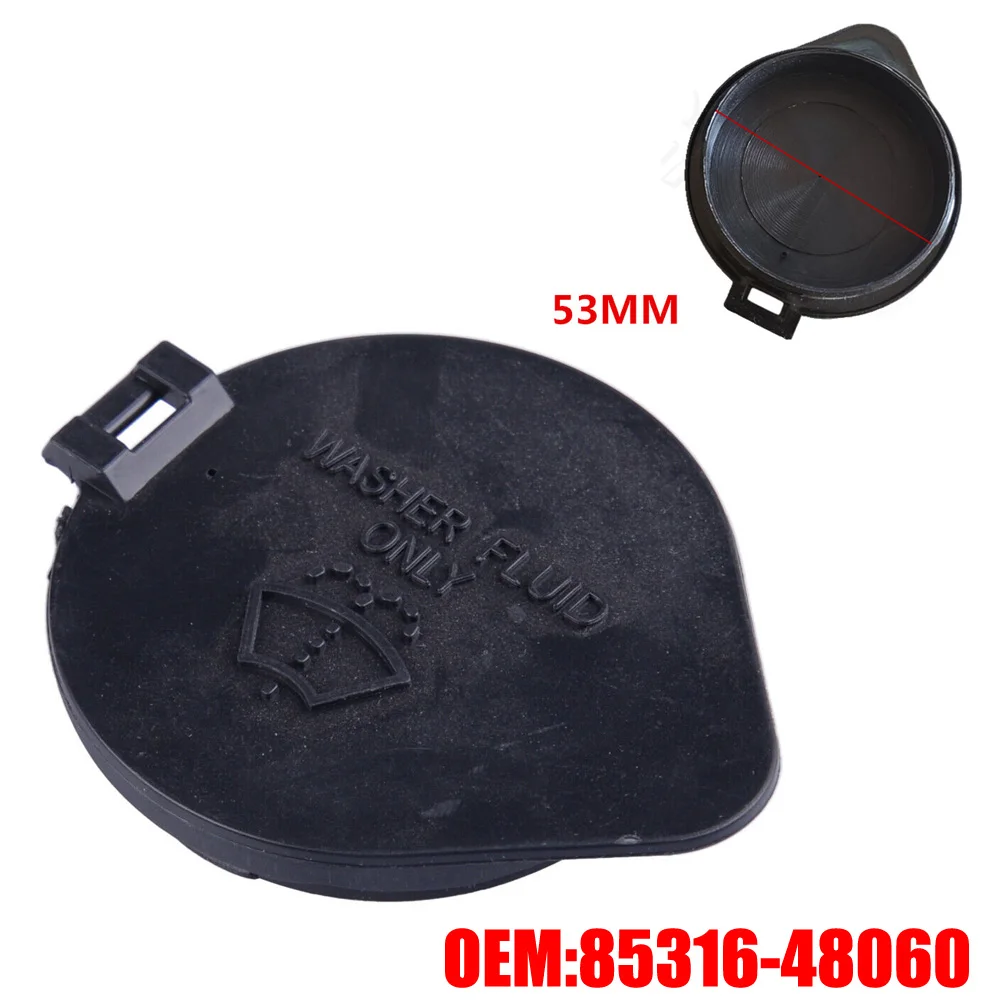 

Cap Tank Bottle Accessories Black Bottle Car Cover Durable Reservoir Tank 1pcs 85316-48060 Windshield Brand New