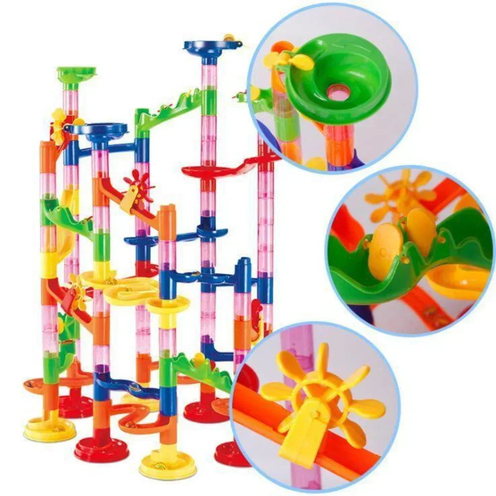 Marble Rush Construction Building Blocks Toys Educational Building Block  Toy Marble Maze Game For Kids 3 Develop Children's - AliExpress