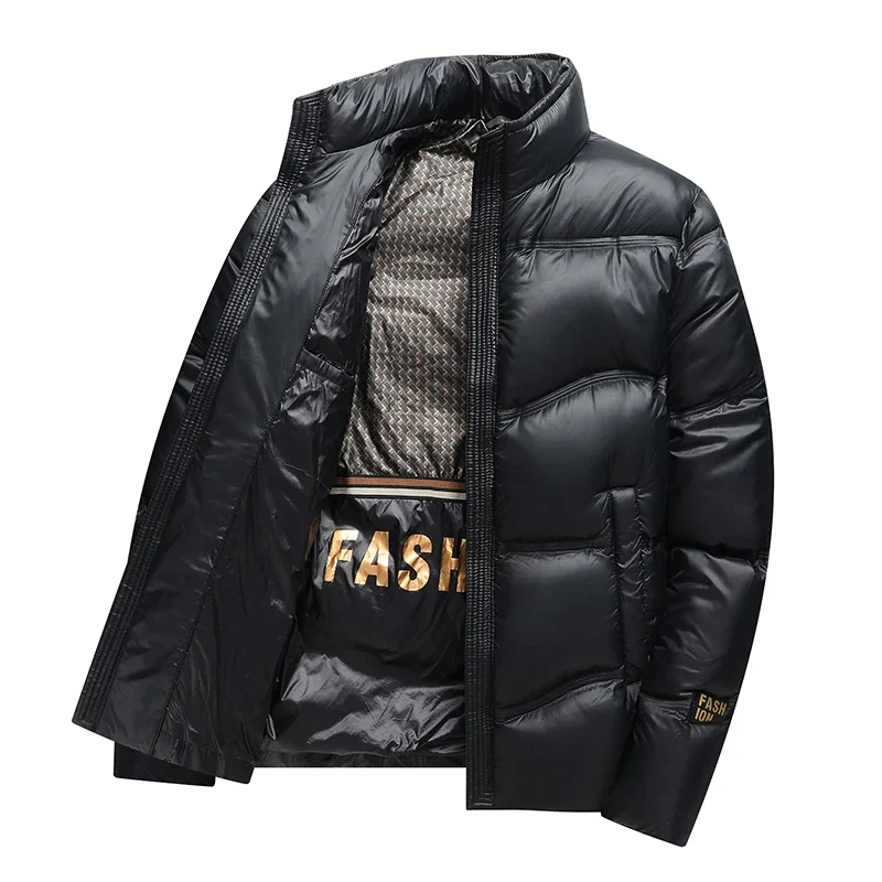 thumbnail image 1 of 2024 Nueva chaqueta de plumón corta de invierno para hombre, ropa de diseñador, chaqueta corta informal con calefacción gruesa, ropa de invierno de lujo para hombre, 1 of 4