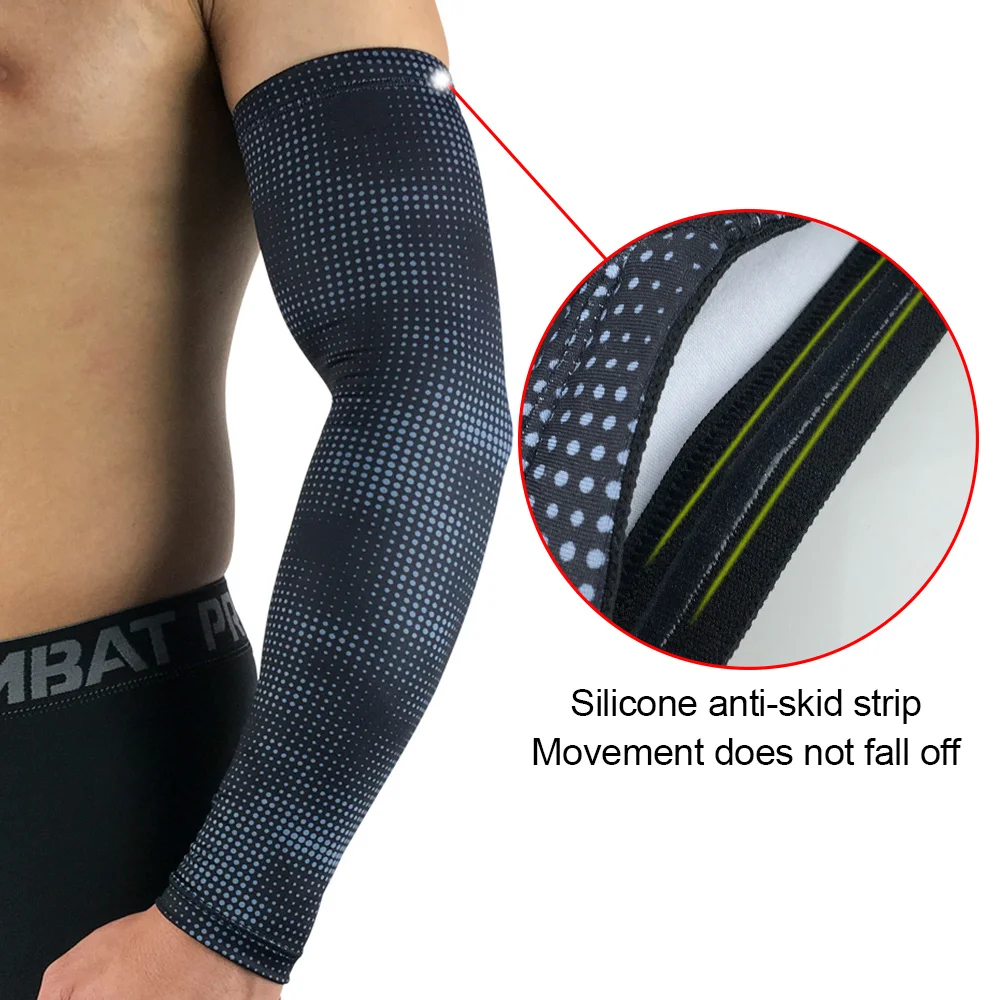 1Pcs Arm Compression Sleeves Cooling Sleeves,Tennis and Golfer's