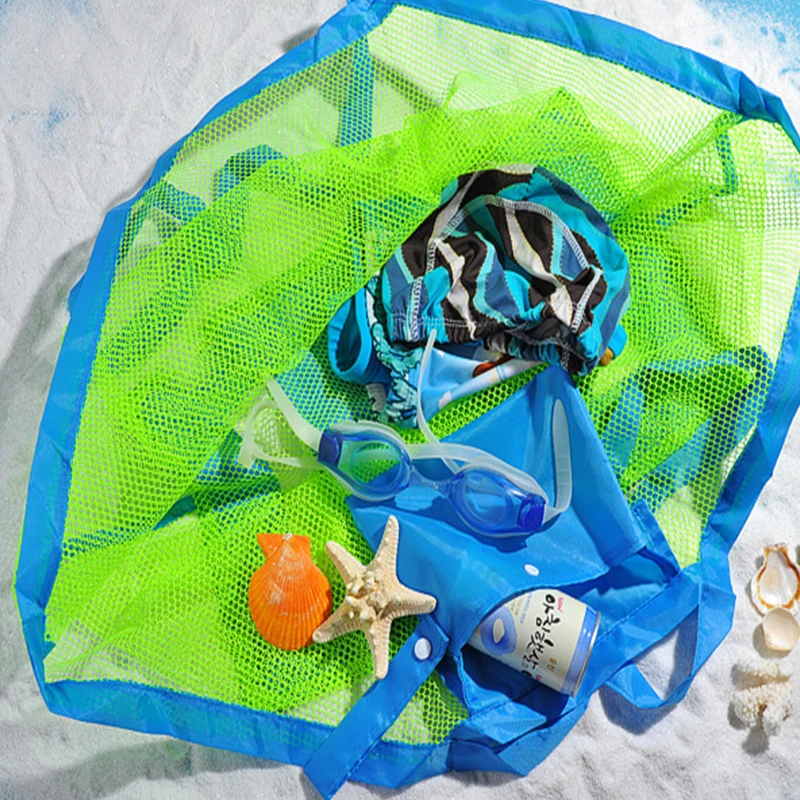 Casual Design Women's Handbag Mesh Hollow Out Beach Package Large Capacity Shoulder Shopping Totes Female Underarm Bag