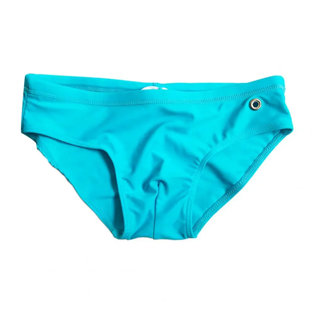 Swimming Trunks Bandage Men Trunks Lace-up Close Fit Swim Briefs