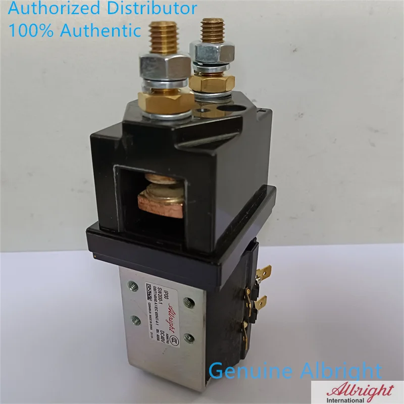 Contattore Albright Originale 48 V 400A Sw200 Sw200-262 Sw200-1 48 Volt 400 Amp Relè Solenoide Eelctric Carrello Elevatore Veicolo Golf Cart
