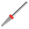 Carbide Nail Drill Bits (Cross Cut) 3/32 Manicure Burrs Milling Cutter for Manicure Remove Gel Polish Nail Polishing Tools 4