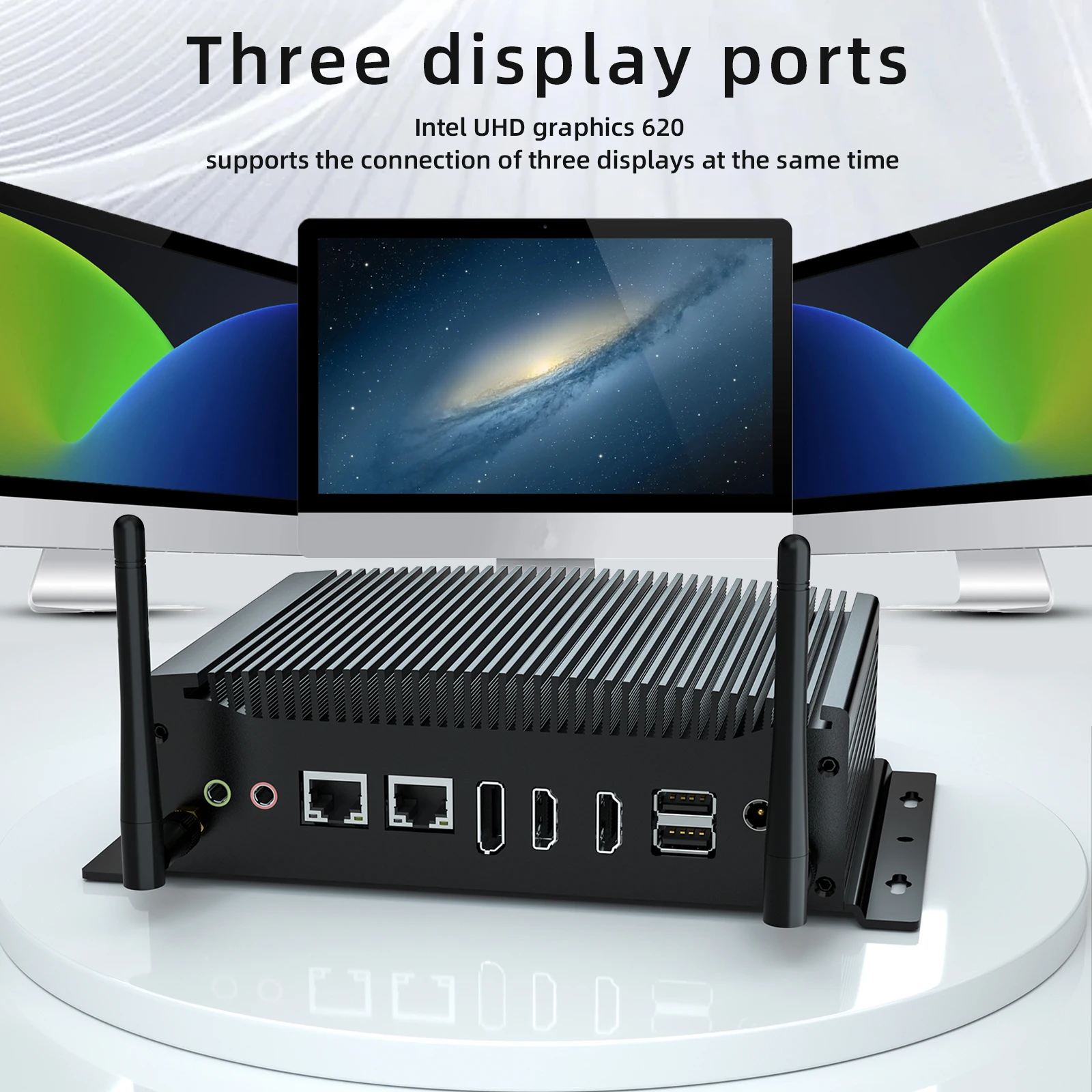 Hystou Desktop Micro Computer Core I3 10110U I5 8260U I5 10210U I7 10810U Gpio Dual Lan Fanless Pc Mini Industrial