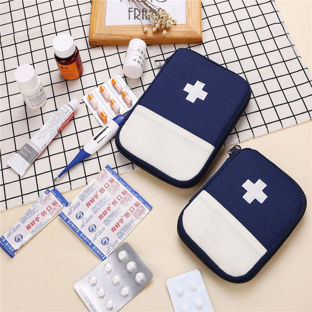 

Portable First Aid Medical Kit Travel Outdoor Camping Useful Mini Medicine Storage Bag Camping Emergency Survival Bag Pill Case