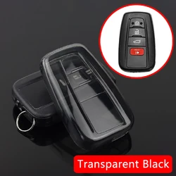 Clear Transparent TPU Smart Key Cover Case (Translucent black)