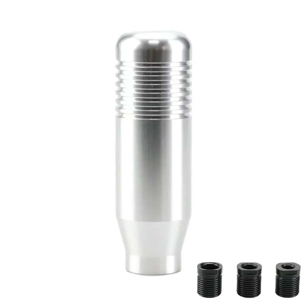 범용 자동차 기어 시프트 노브 스틱, 알루미늄 합금 변속기 수동 시프터 레버 액세서리, 기어스틱 인테리어 노브, V1Q0