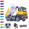 LESU 1/14 6x6 RC Hydraulic Dump Truck RTR I6S RC Hobby DIY Painted Finished Remote Control 3-way Dumper Cars Vehicle Toy for Boy 1