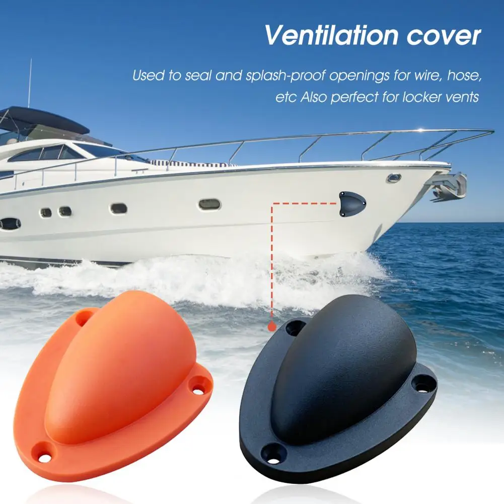 Marine Nylon Wire Cable Vent Cover Clam Shell Clamshell Vent UV Resistant Multipurpose Anti-deformation Marine Clamshell