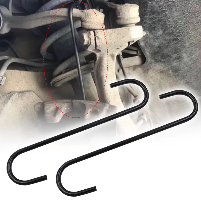 Ganci Per Pinza Freno - Set Da 2 Pezzi Con Punta In Gomma Per Riparazioni Auto - Foto 7