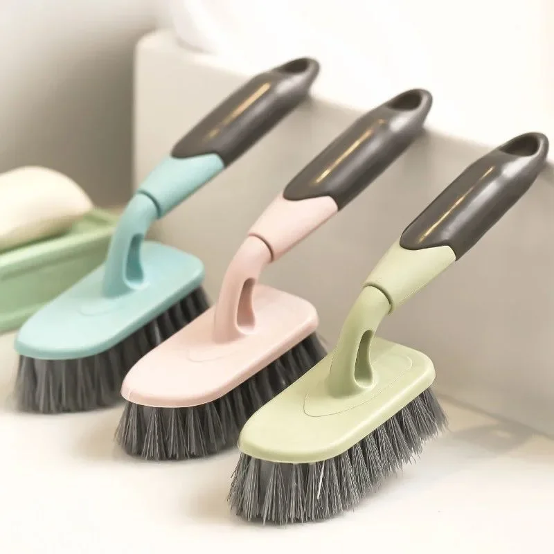 

Hard Bristle Floor Brush Toilet Toilet Wall Tile Cleaning Brush Long Handle Crevice Brush Cleaning Gadget
