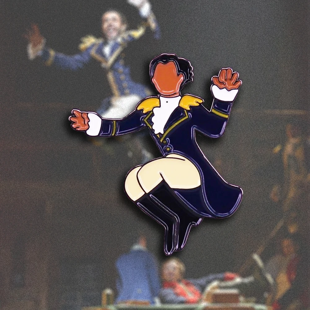 Musikalische Perimeter-Abzeichen-Brosche Broadway Hamiltons-six Queens SIX Chicago Pin – Detail 13