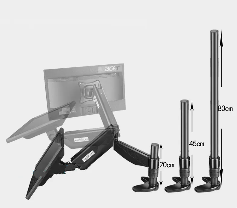 10-27 &360  ü ȸ ÷  Ȧ ũž Ŭ LCD TV Ʈ 귡Ŷ  20  80cm  MD5211