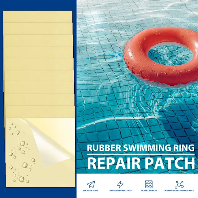 Iatable Pool Patch Javító Készlet Ön Adagoló Vinil-Javító Javítás Átlátszó Pvc Javítások Úszómedencékhez