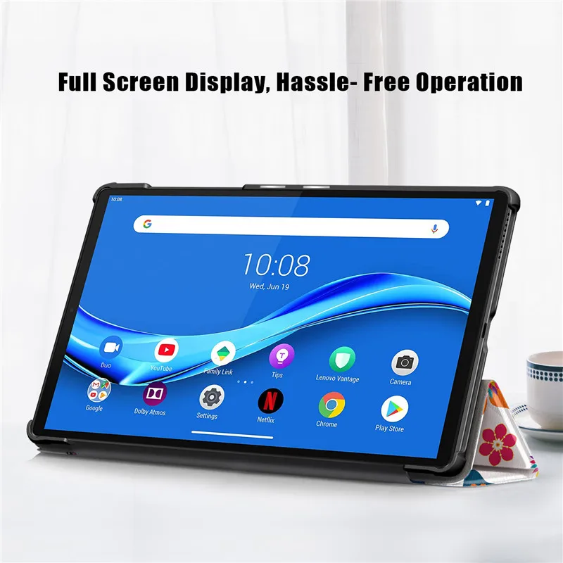 para Lenovo Tab M10 hd Gen Tb-x306f X306x Case de Couro do Plutônio à Prova de Choque Magnético Escudo Inteligente Tab M10 2nd Geração Tablet Capa - Imagem 4