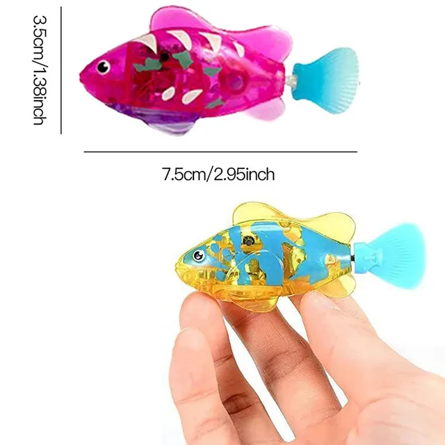 Robo Fish Light Up Fish Toy New Arrive Wholesale Kids Promotional