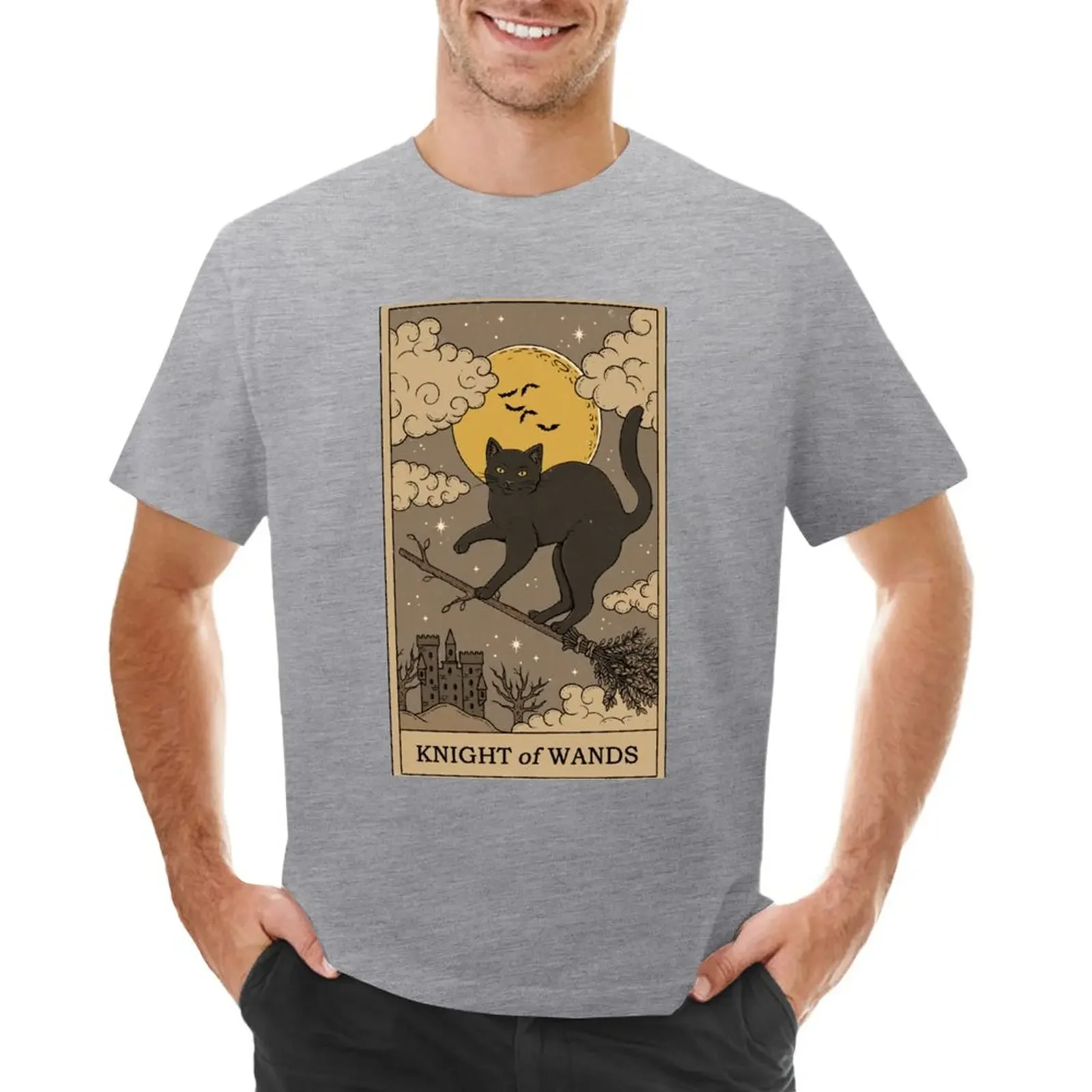 

Knight of Wands T-shirt customs anime tops heavyweight t shirts for men
