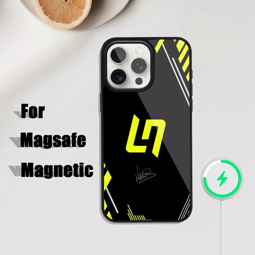 Cool F1 Formula Lando Norris 4 Phone Case For iphone Pro 11 Max 13 12 14 Mini 15 Plus Magsafe Magnetic Wireless Charging Shell 3