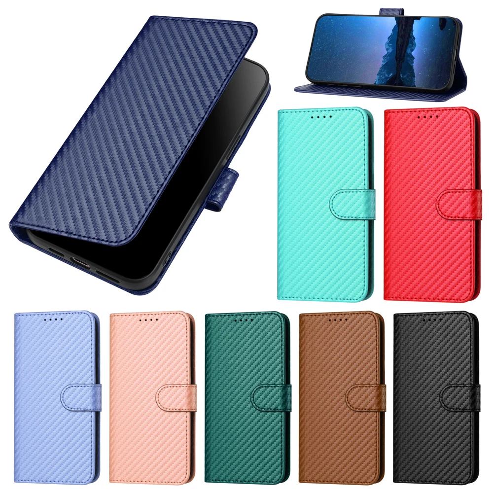 Leather Wallet Phone Case with Card Holder and Kickstand