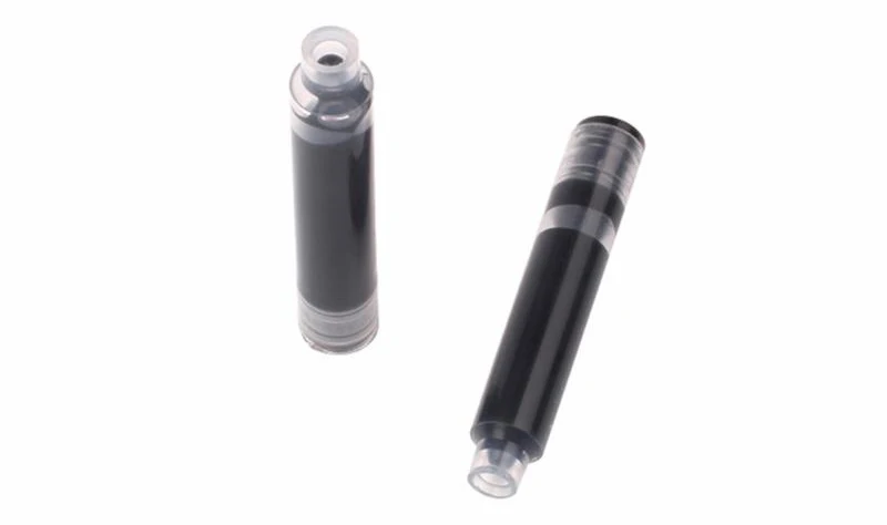 25 Teile/paket Schwarz Tinte Patronen 2,6 MM Innendurchmesser Kurze Brunnen Stift Tinte Mini Brunnen Stift Refill Schule Büro Liefert neue – Detail 9