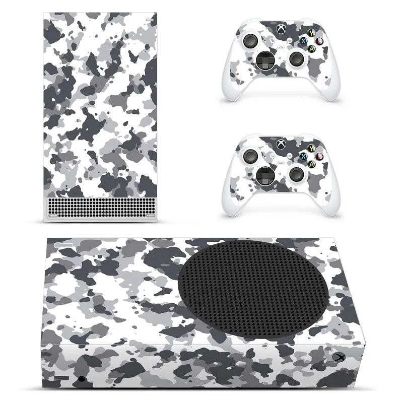 For Xbox Series S Decal Skin Sticker Cover For Xbox Series S Console and 2 Controllers 