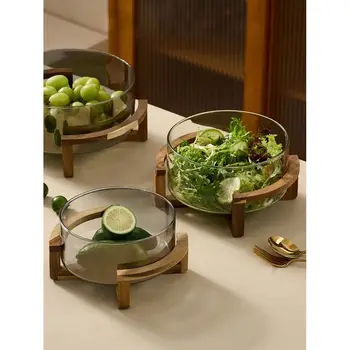 Glass Serving Bowl Set 1