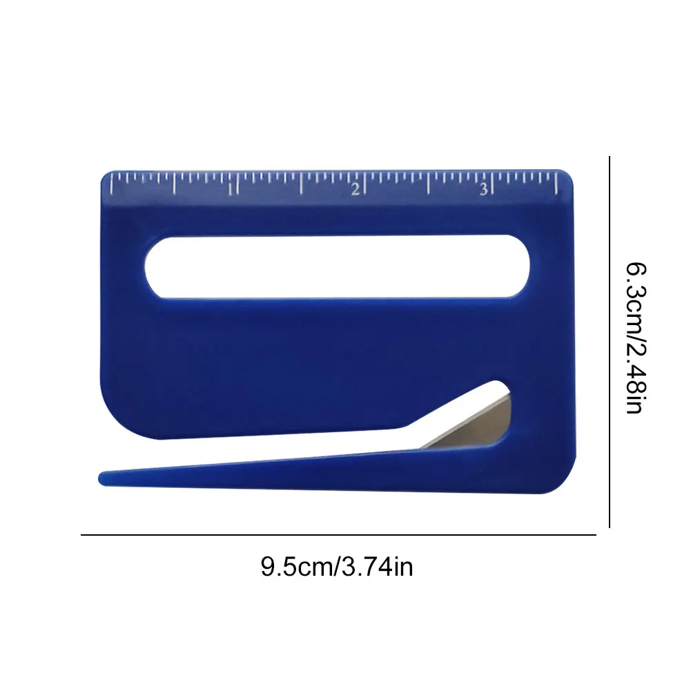 자수가 있는 봉투 개봉기 휴대용 봉투 절단기 사무직 직원 및 학생들을 위해 손상 없이 깔끔하게 열 수 있습니다.
