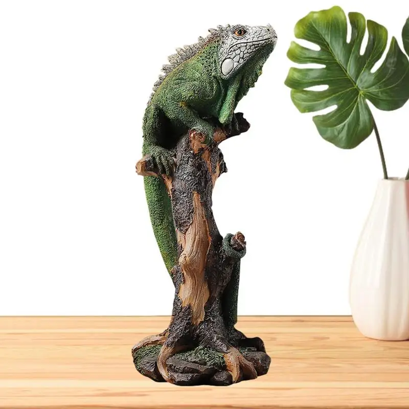 

Resin Lizard Ornament Synthetic Resin Ornament European Lizard Sculpture Garden Small Sculptures For Entrance Hall Bedroom