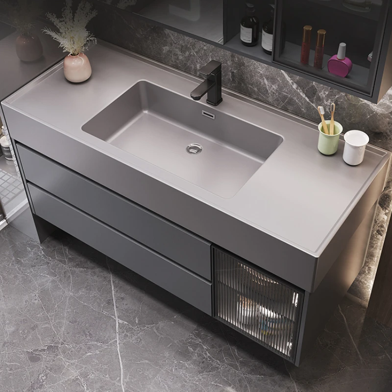 Home Improvement Tools Complete Washbasin Cabinet Bathroom Desk Washbasins Bathrooms Furniture Badkamerkast Set Full Bathroom