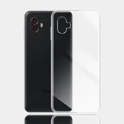 Ultra-Slim Silicone Clear Back Cover for Samsung Xcover6 Pro Galaxy Phone Case (Clear)