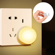

USB Plug Lamp LED Eye Protection Reading Light Computer Mobile Power Charging USB Small Book Lamps Small Round Light Night Light