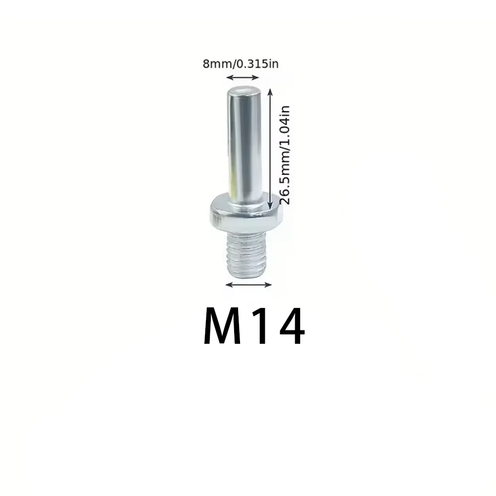 Klettverschluss-Stützteller 3/4/5/6/7 Zoll 1 Stück mit Bohrstange M10 M14 zum Schleifen, Halter, Scheibenpolieren und Endbearbeiten von Metall – Detail 10