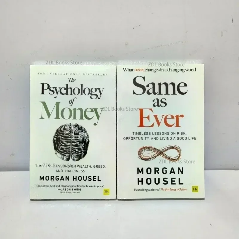 1 Book By Morgan Housel The Psychology of Money and Same As Ever Book in English Paperback 1