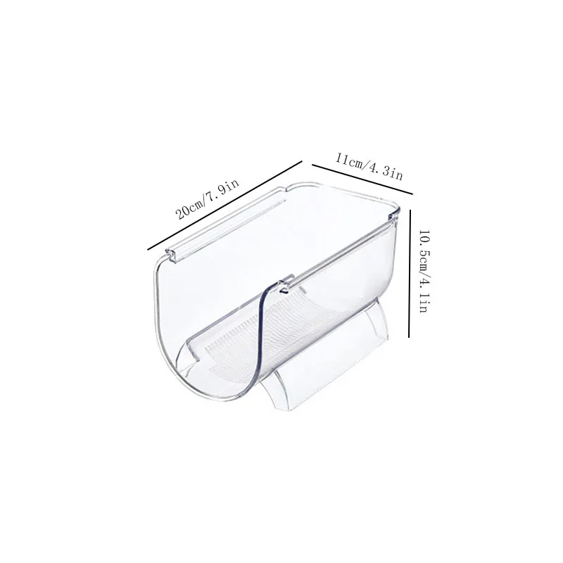 Refrigerator Organizer Tray Wine and Glasses Plastic Wine Can Shelves Stackable Glass Storage Racks Cup Storage Rack