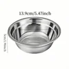 Stainless Steel Anti-Slip Pet Bowls Set for Cage Use - 6/18 Pieces Dog And Cat Feeding Plates 3