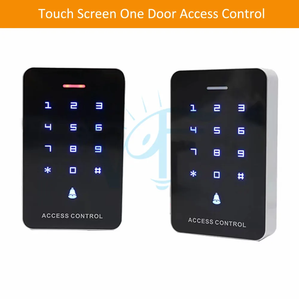 Touch Screen Single Door Access Controller 13.56Mhz IC Card Password Unlock Intelligent Building Intercom WG Reader 1000 Users
