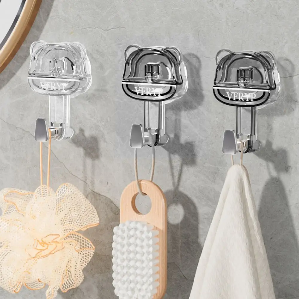 Suction Cup Hooks Shower Hooks Powerful Heavy Duty Vacuum Reusable Storage Hanger Clothes Hook