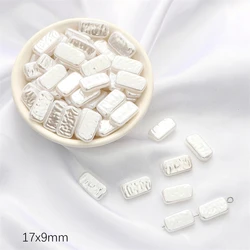 Irregular ABS Imitation Pearl Acrylic Beads for DIY Jewelry and Accessories (10PCS)