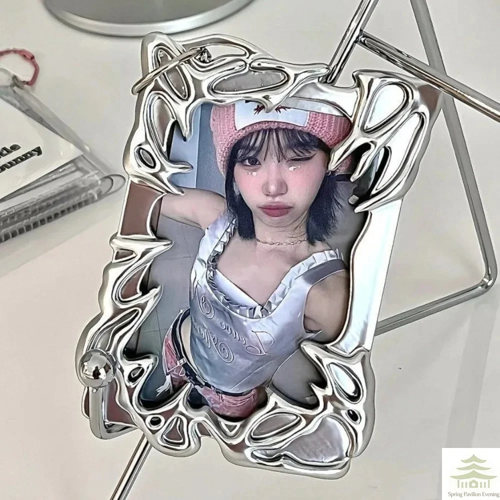 전기도금 포토카드 홀더 - 개인 맞춤형 K팝 스타 카드 보호 커버