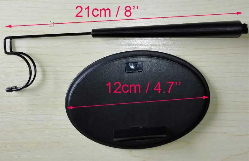 Action Figure Stand 5 Pcs 1/6 Scale 12 inch Black Holder Support Base Adjustable Bracket for Model Display U Type