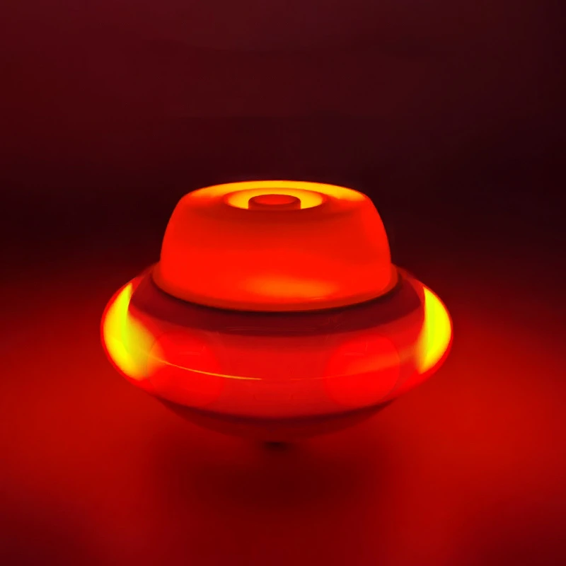 4Pcs Led 조명 깜박이 탑 스피너 장난감 자이로 스코프 장난감 어린이 선물 회전 자이로 Fidget Spinner 생일 파티 호의
